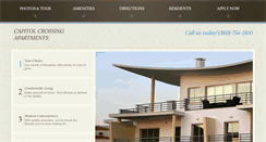 Desktop Screenshot of capitolcrossingapts.com