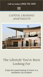 Mobile Screenshot of capitolcrossingapts.com